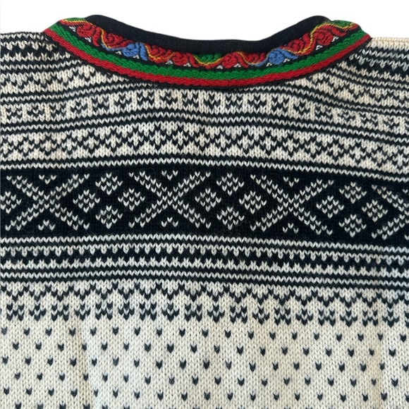 Dale Of Norway Setesdal Lusekofte Sweater 100% Norwegian Wool - Picture 10 of 12